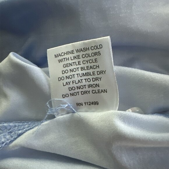 TailorByrd - Golf Polo -  NWOT - Blue and White - XXL - Picture 7 of 8